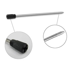 Multifunction Tool Pen, 6 in 1 Tool with Ballpoint Pen, Touch Screen Stylus, Ruler, Spirit Level, Flat-head and Phillips Screwdriver, All-in-One Tech-Tool Pen with Ink Refills (2×Silver + 5×Refills)