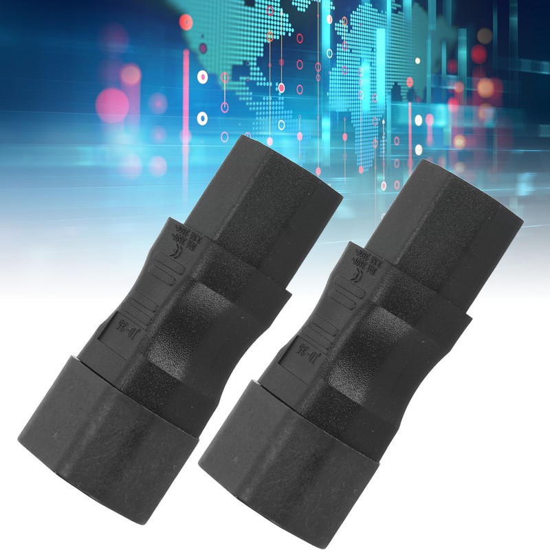4Pcs IEC320 C14 to IEC320 C15 Power Adapter IEC320 C14