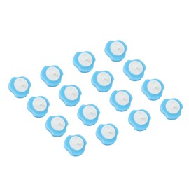 Disposable Toilet Brush Refills, 16pcs Toilet Brush Wand Refill Heads Soft Sponge for Bathroom