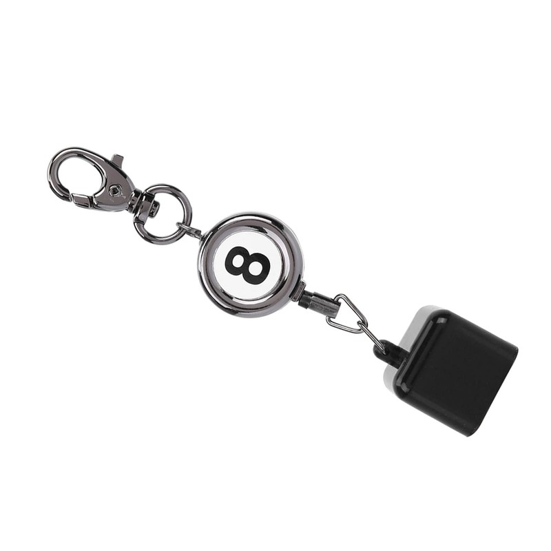 EIMSOAH Retractable Pool Chalk Holder, Snooker Pool Chalk Tip, with