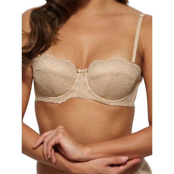 Gossard Women's Superboost Lace Multiway Bra, Beige (Nude), 32A