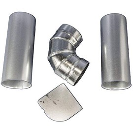 383EEL9001B - Upgraded Replacement for LG Dryer Venting Kit Assembly Replaces 3911EZ9131X 1266802 383EEL9001B 383EEL9001L