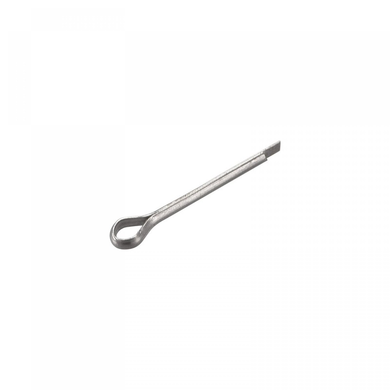 sourcing map Split Cotter Pin, 1.5mm x 12mm Stainless Steel