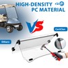 Golf Cart Windshield, Golf Cart Foldable Windshield Suitable for 2004-Up