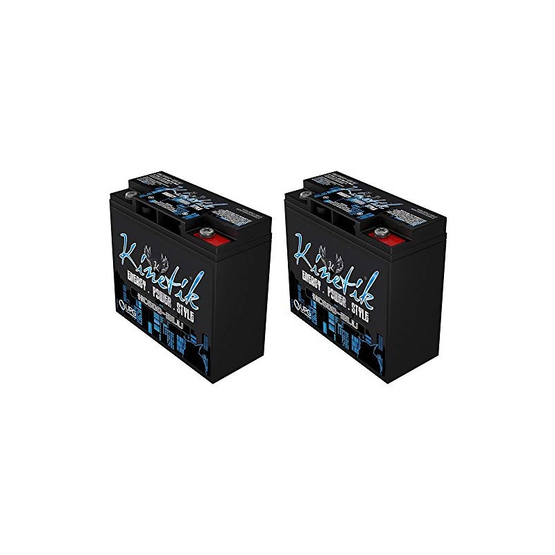 Kinetik (HC600-BLU Black Power Cell Battery - 2 Pack
