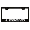 MVP Black License Plate Frame For Acura Legend