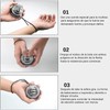 TOPTHEROAD Pelota de Giroscopio para Ejercicios, Entrenador de Muñeca con