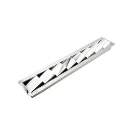 Vinland Marine 304 Stainless Steel 6-Slot Louvered Vent 12-7/8" * 3", Boat Cover Vent, Shipping Container Vent, Boat Cabin Accessories, Hood louvers, Marine Engine Compartment