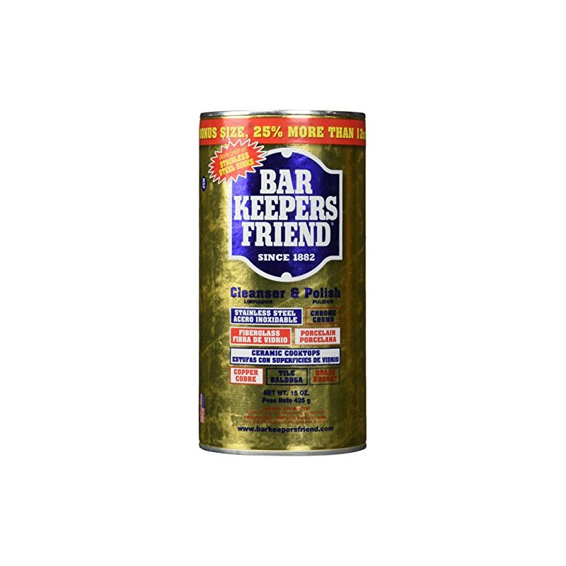 Bar Keepers Friend® Cleanser & Polish: 15 OZ
