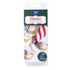 PME CH24IB126 12 Christmas Disposable Icing Piping Bags, Candy Cane,