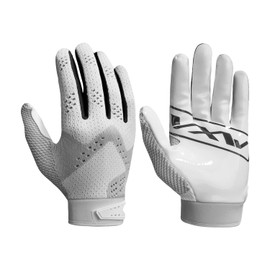 VXW Cycling Gloves American Football Rugby Gloves Goalkeeper Gloves Non-Slip Palm Pad Protection Full Finger Baseball Gloves (Small