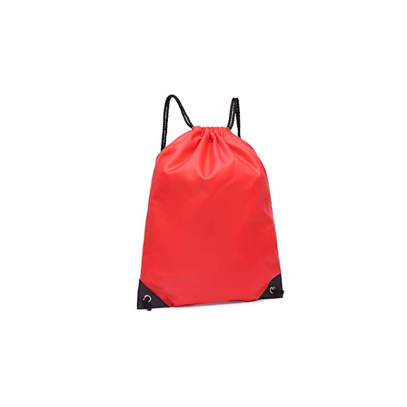 Kono Drawstring Backpack Foldable Gym Bag Sports Work Out Shoulder