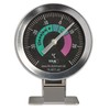 TFA Dostmann 14.4011.60 Analogue Fridge Thermometer Stainless Steel Also Suitable