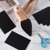 GOMAKERER 6 Pcs Shoe Sole Protectors, Black Shoe Bottom Grip
