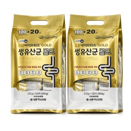 Dietary Supplement, Probiotics saeng Gold 240 Sticks(300g x 2Set) for daily wellness routines, capsules tablets powder or sticks, Korean Import, and