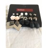 Unbranded Earrings 9 pair set pack stud post