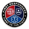 First Responders First to Fight Lapel Pin - 1 Piece