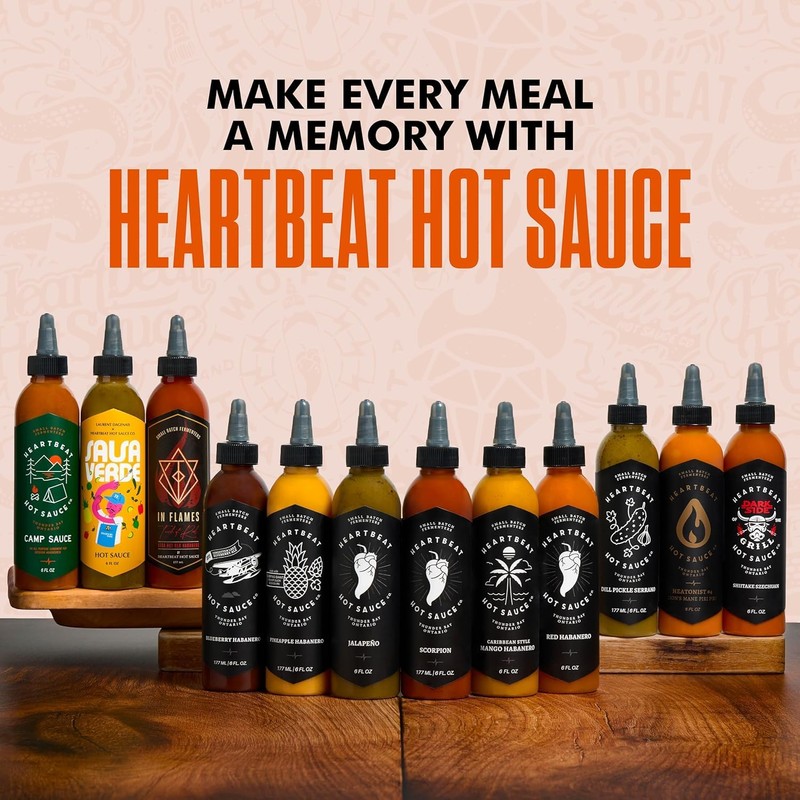 Heartbeat Hot Sauce Co. | In Flames Extra Hot Red