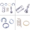 Qiilu Lock Repair Kit, Door Lock Cylinder Repair Kit Front