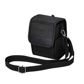 JJC Compact Portable Camera Bag for Fuji X100VI X100V X100T for Sony a6700 a6600 a6400 a6100 with 16-50 mm Lens for Canon EOS M5 M50 with EF-M 22 mm for Ricoh GRIII for Leica SOFORT2, black, travel