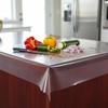 Premium Disposable Clear Plastic Counter Liners - 26" x 26",