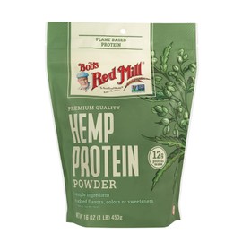 Bob's Red Mill Hemp Protein Powder, 16oz (Pack of 4) - Non GMO, Vegan, Paleo Friendly, Keto Friendly, Kosher