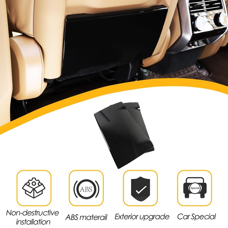 Heutamo Seat Back Kick Protector Cover Compatible with Land Rover
