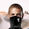 Unbranded Skateboard Neck Gaiter Washable Breathable Soft 4 Way Just