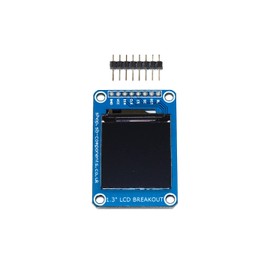 sb components 1.3 inch LCD Display Breakout for Raspberry Pi with Square LCD Module with 240x240 Resolution 65K RGB Colors SPI Interface IPS ST7789 Display Driver for Raspberry Pi & Arduino Rock Pi