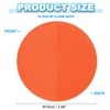 PATIKIL 4" Poly Spot Markers, 12 Pieces Non-Slip Rubber Floor