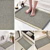 WONGS BEDDING Non-Slip Bath Mat, Bathroom Rug, Large Washable Bath