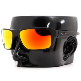 IKON LENSES Replacement Lenses For Oakley Double Edge Sunglasses (Polarized) (Fire)