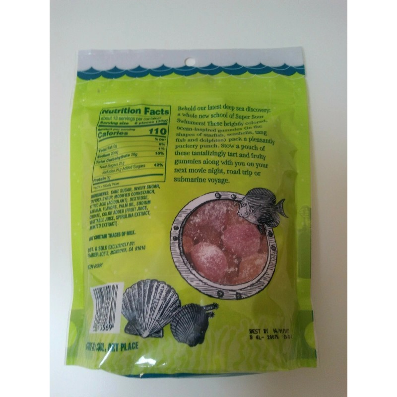 Trader Joe's 5 Pack Trader Joe's Super Sour Scandinavian Swimmers