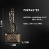 DKLIMA Cool Metal Vintage Lighter,Windproof Touch Side Slip Ignition,Rechargeable USB