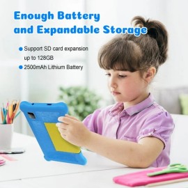 AEEZO 7" Kids Tablet Parental Controls Android 13 5GB RAM + 32GB ROM, 128GB Expansion