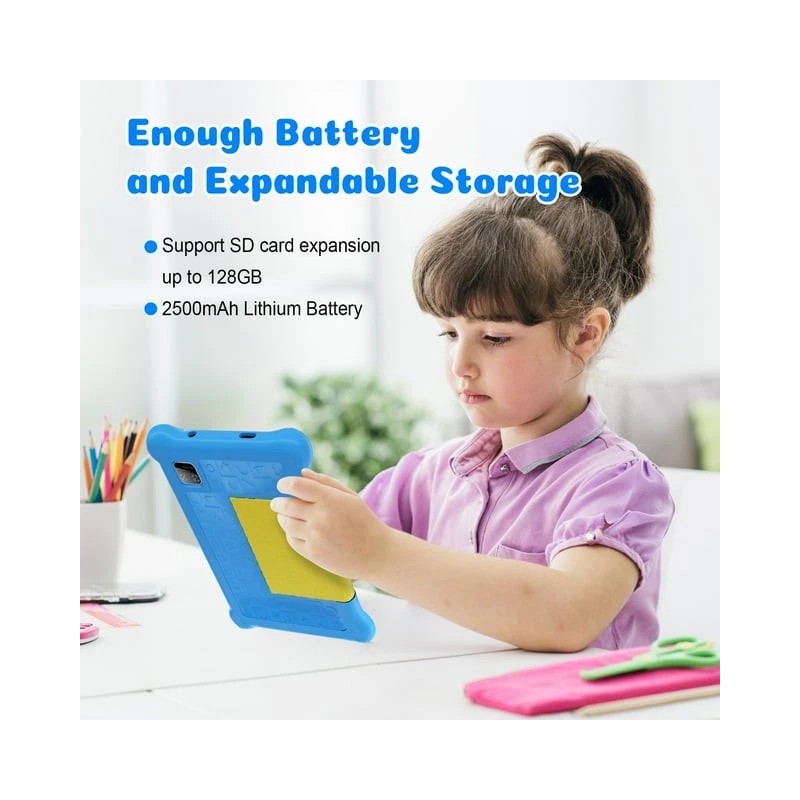 AEEZO 7" Kids Tablet Parental Controls Android 13 5GB RAM