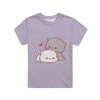 WELLFLYHOM Cat T-Shirts for Girls Tunic Tops Youth Kids Tshirts