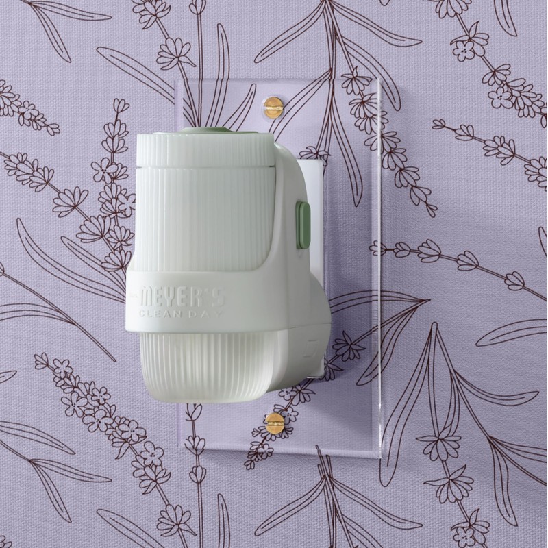 MRS. MEYER'S CLEAN DAY Premium Scented Oil Diffuser Kit, Lavender,