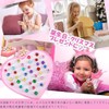 Fotan Children's Ring, Set of 36, Toy Rings, Includes Storage