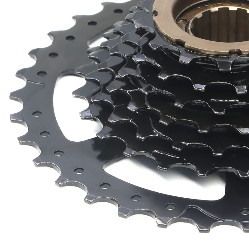 MOHEGIA 7 Speed Bicycle Freewheel: 14-34T Bicycle Freewheel - Threaded