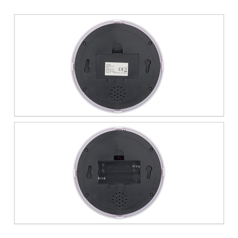 Relaxdays 2 x Camera Dummy Flashing LED Light Indoor &