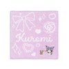 Towel Museum Sanrio Big Ribbon Chromi Towel Handkerchief PM Purple