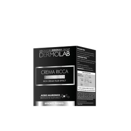 Dermolab - Beauty Box Crema Ricca 50ml e Lip Plumper Effetto Filler, con Acido Ialuronico per Pelle e Labbra Levigate e Rimpolpate