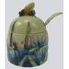 OLD TUPTON WARE HONEY POT & SPOON Iris Pattern NEW