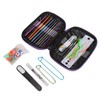 100Pcs/Set Sweater Knitting Tool 22 Metal Crochet Set Needles Sewing