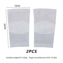 2 Pairs of Knee Bandages, Knee Bandages, Knee Braces for Women, Knee Support Compression, Breathable Thin Knee Bandages, Knee Wraps