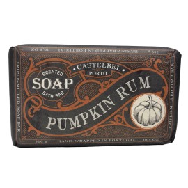 Castelbel CHOICE Mens Soap Dark Amber Pumpkin Rum Hello Handsome Bay Citrus - Pumpkin Rum