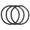 Lady Jayne Black Super Hold Elastics 18 Pack
