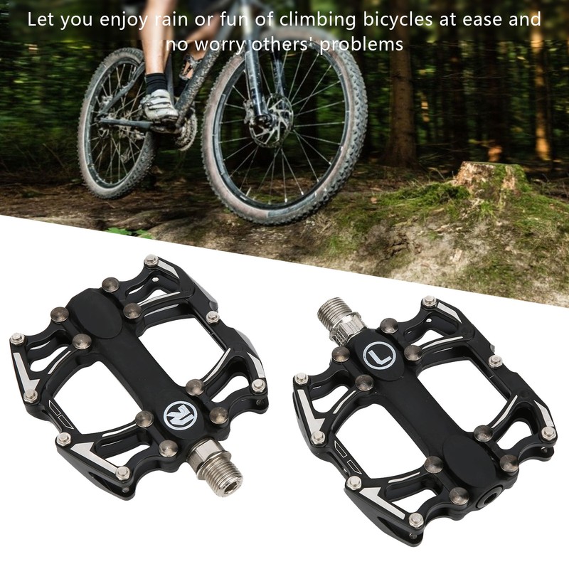 Aluminium Alloy Bicycle Pedals AntiSlip Mountain Bike Cycling Platform Flat