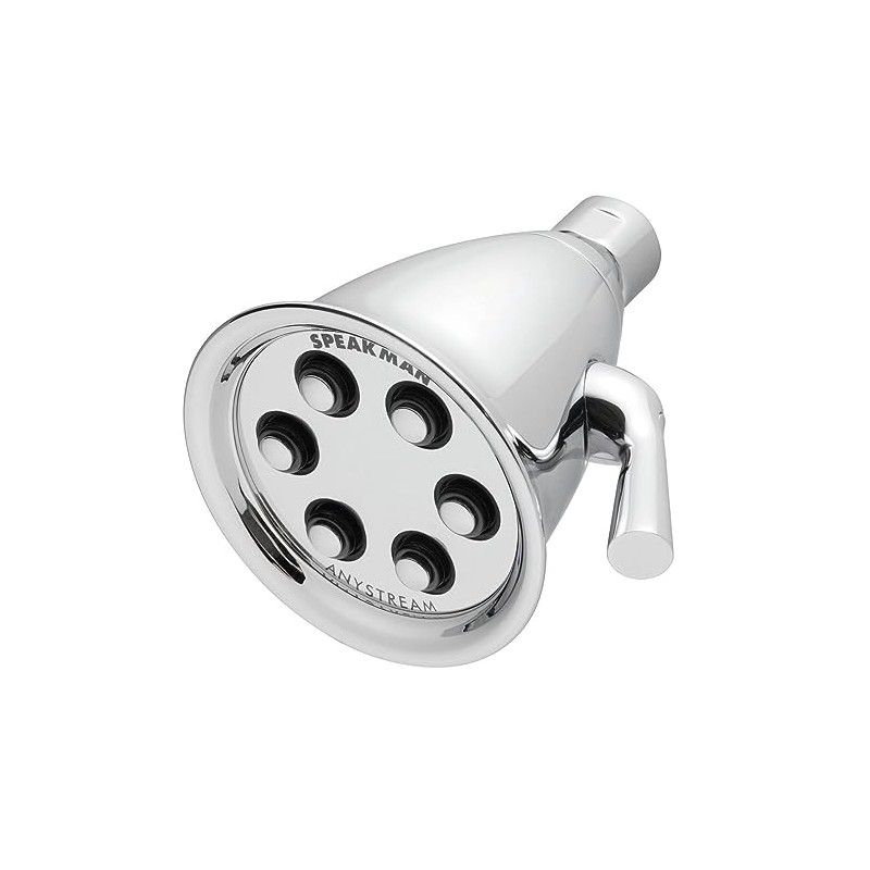 Icon Anystream 3-Spray Polished Chrome Low Flow Shower Head 2.0-GPM